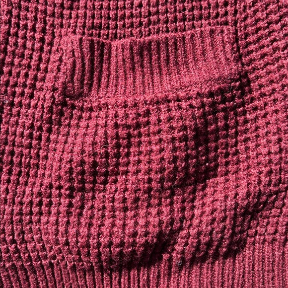 Forever 21 Burgundy Knit Cardigan - Picture 3 of 6